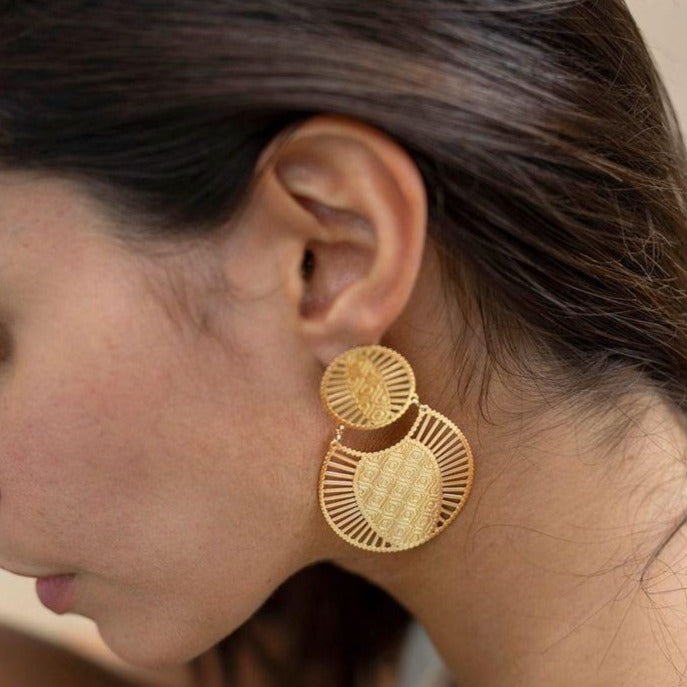 Aretes largos