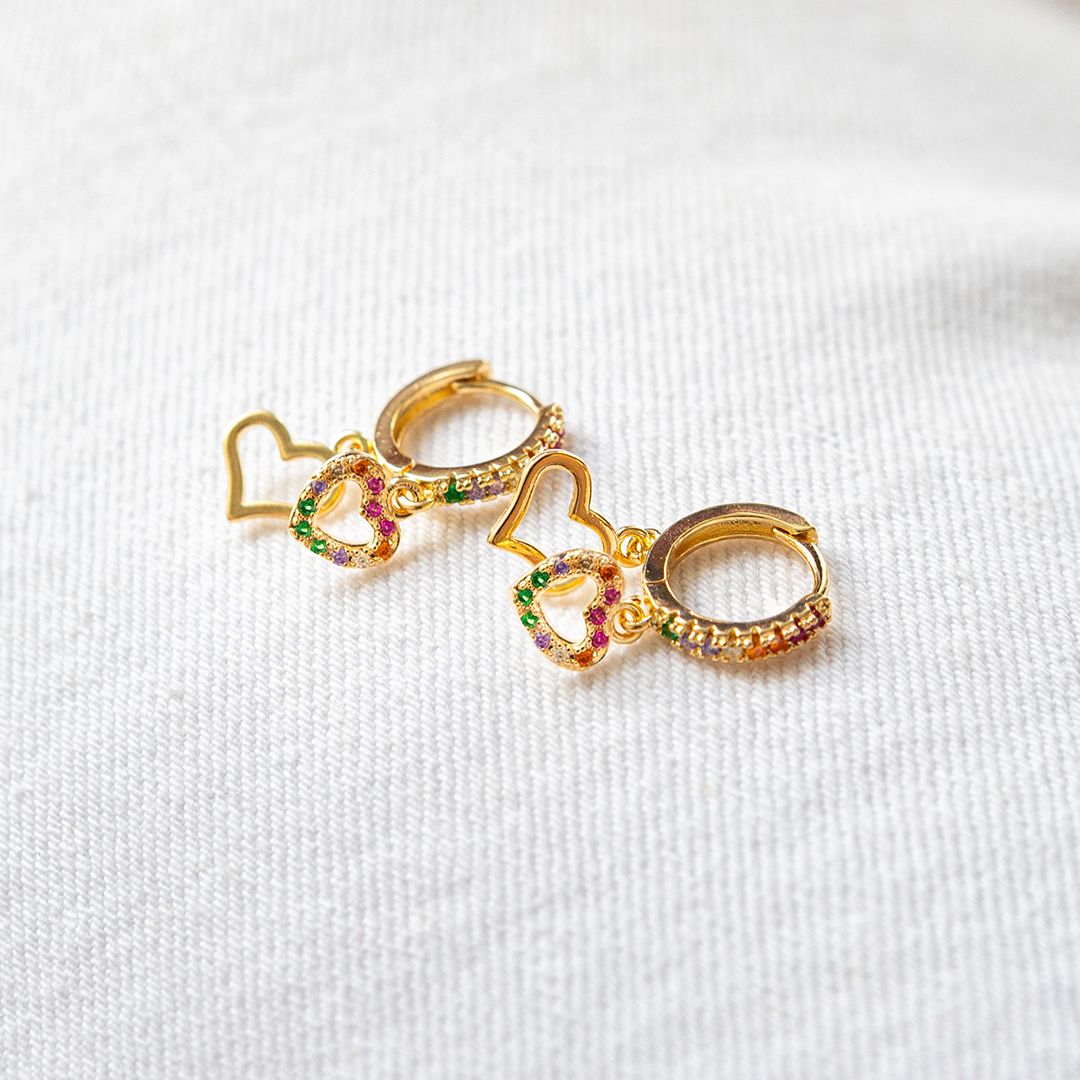 Argollas de corazones