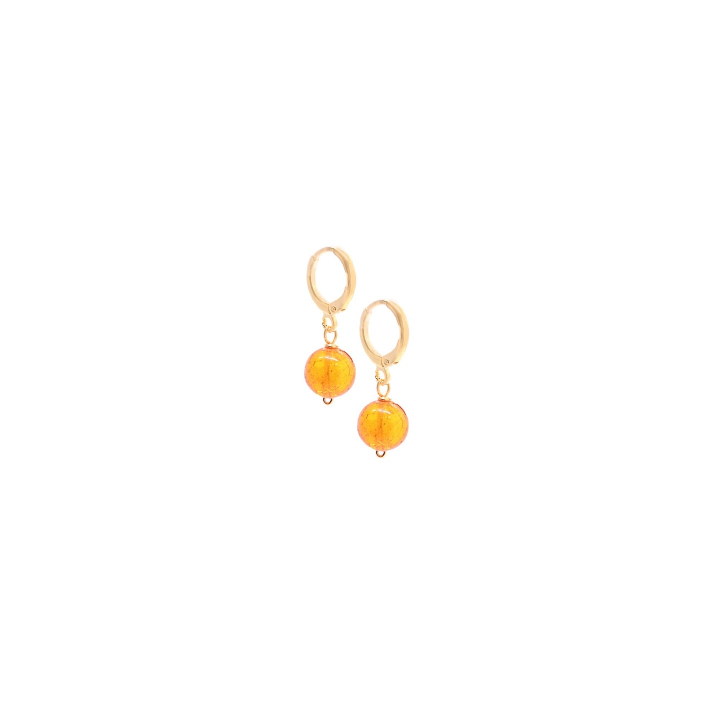 Aretes Bola de Ámbar
