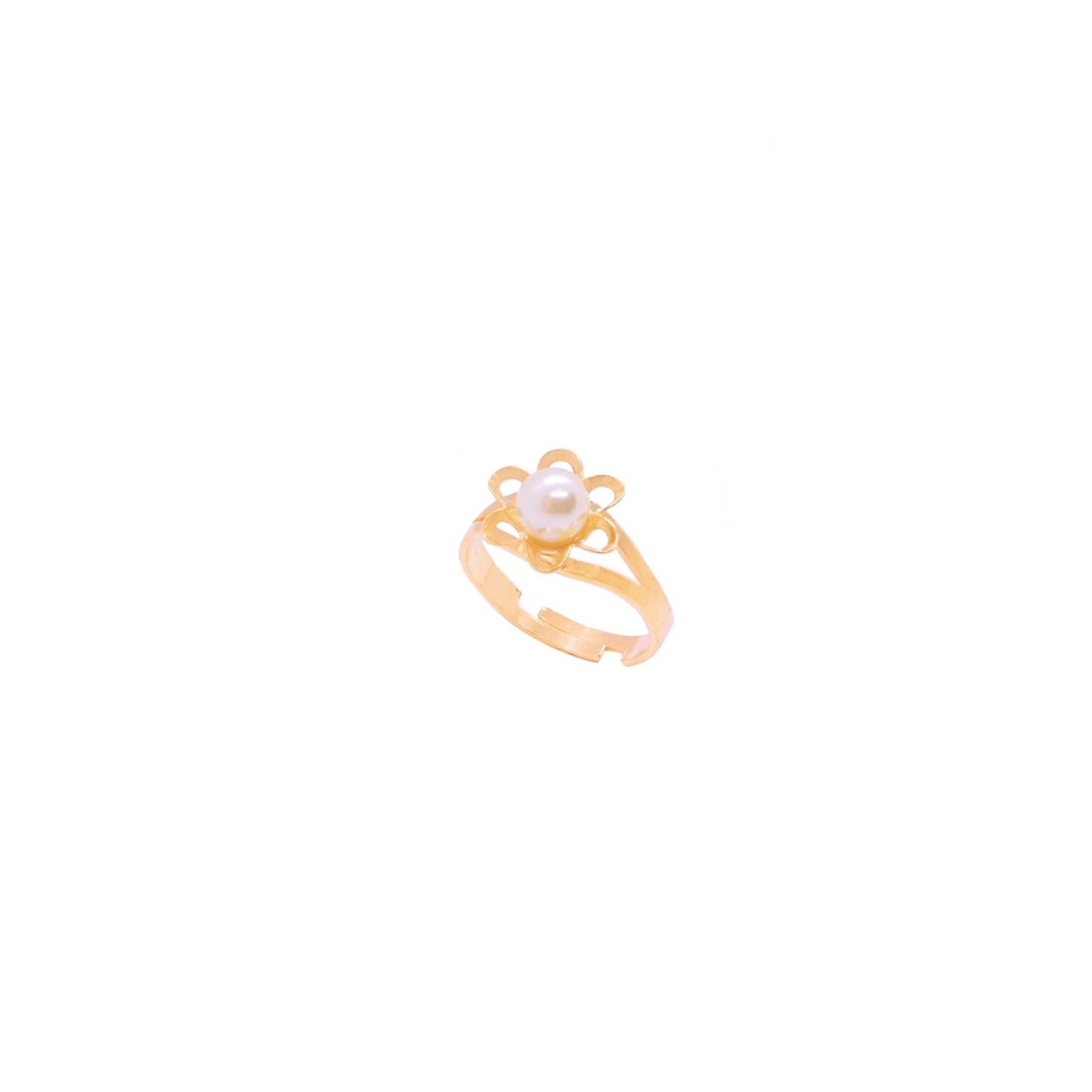 Anillo flor de perla