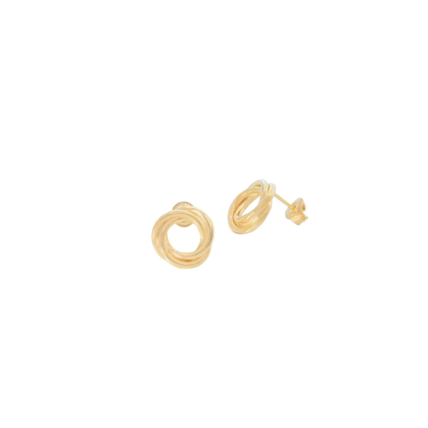 Aretes anudados