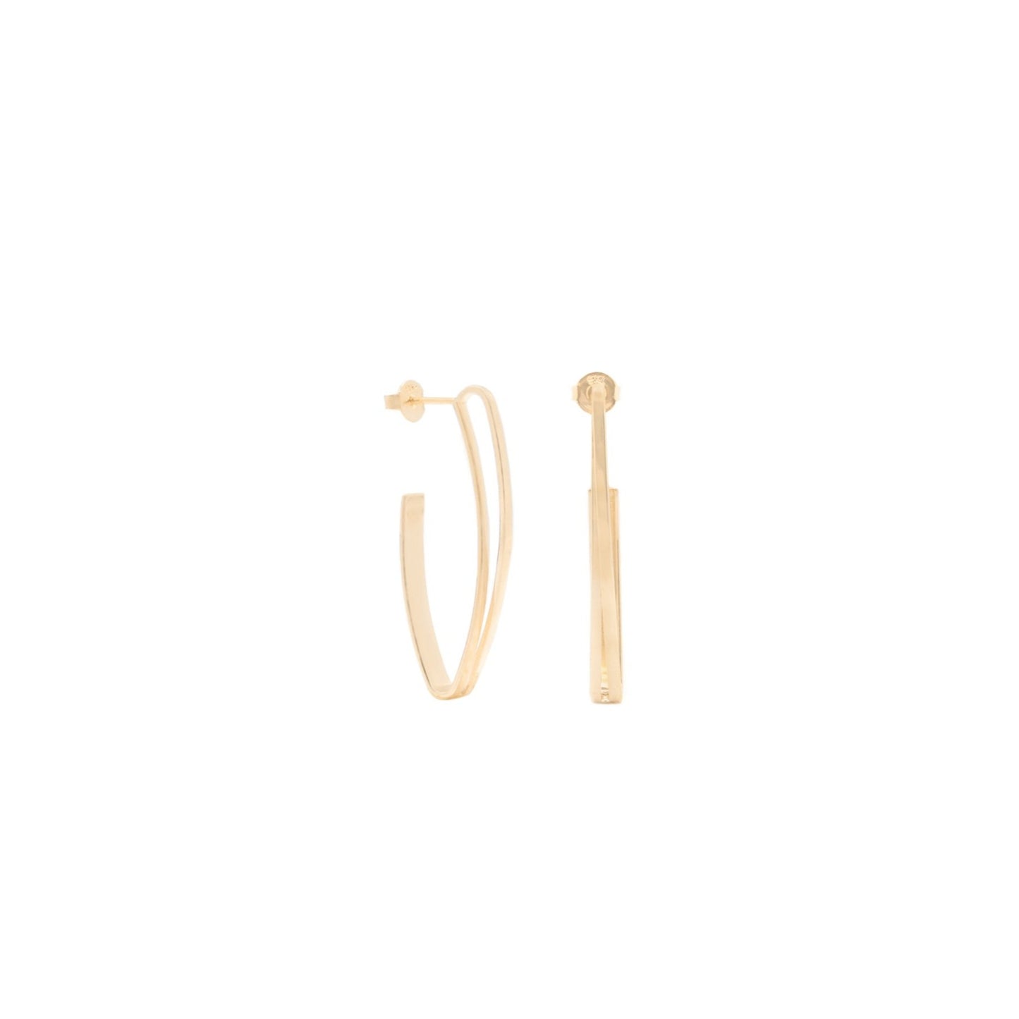 Aretes tipo argollas