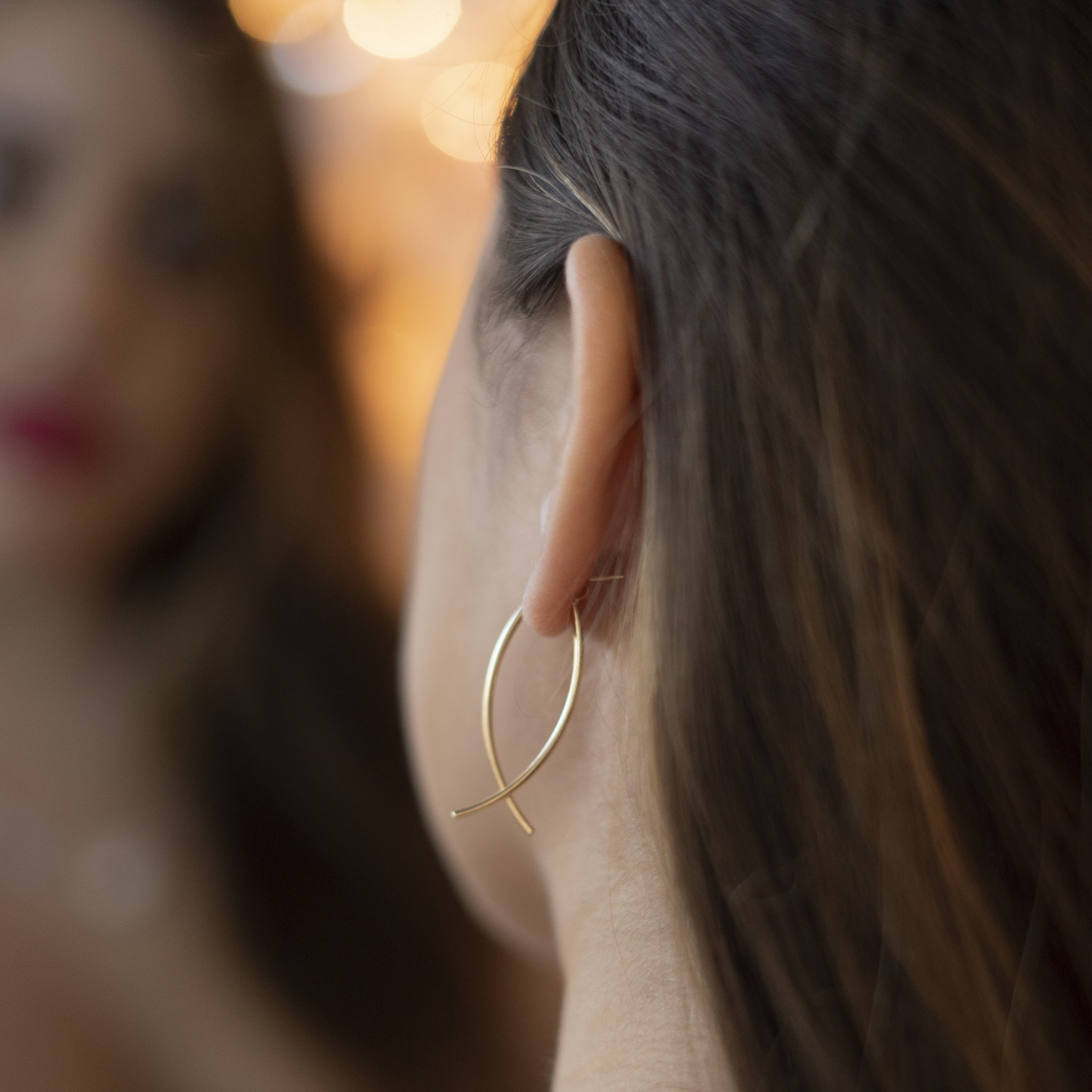 Aretes tipo argolla