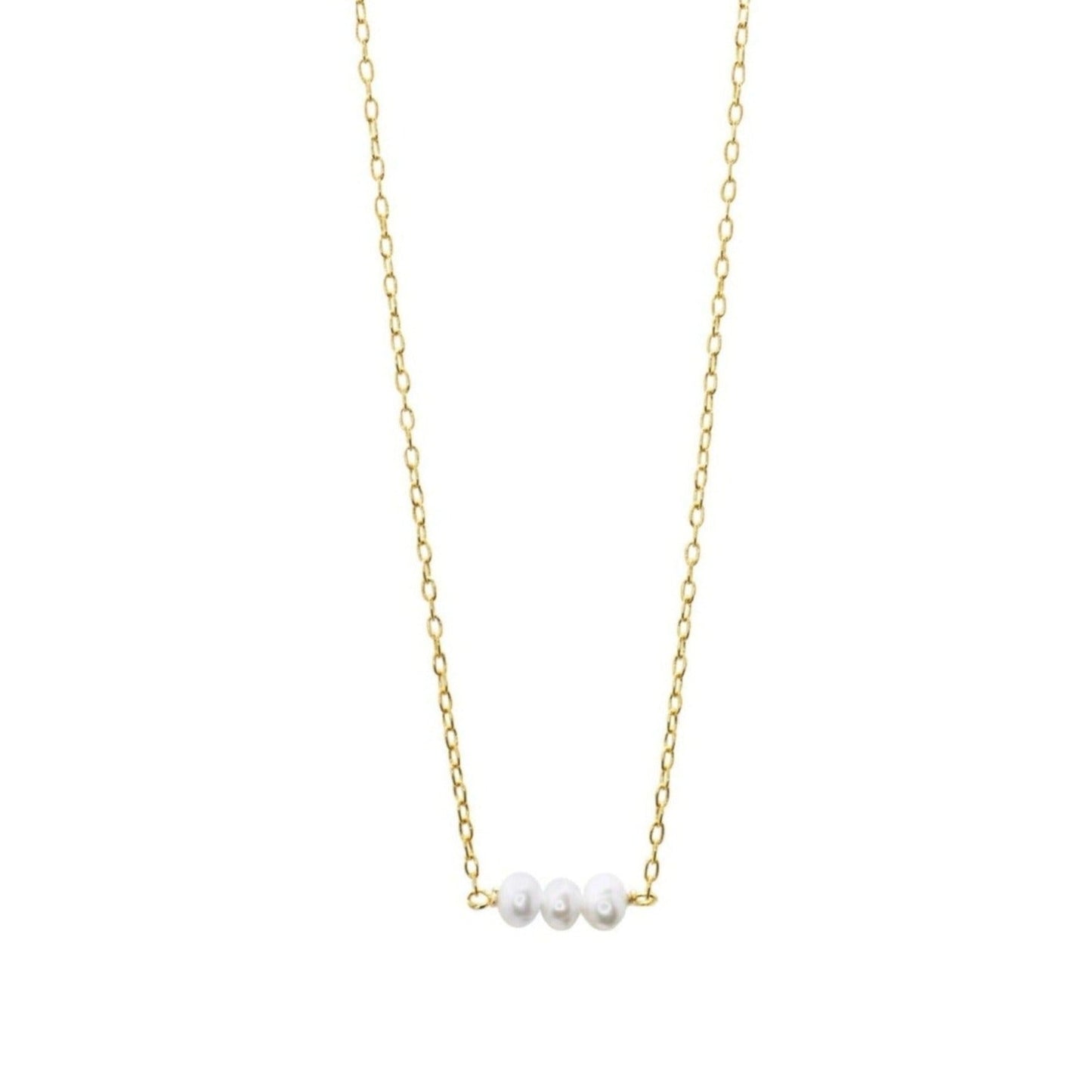 Cadena 3 perlas