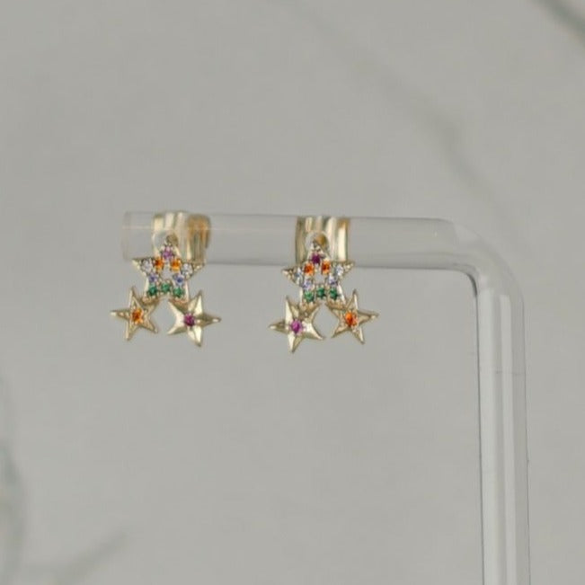 Aretes 3 Estrellas