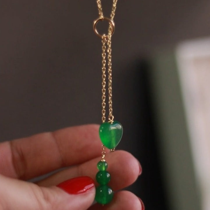 Collar de Onix Verde