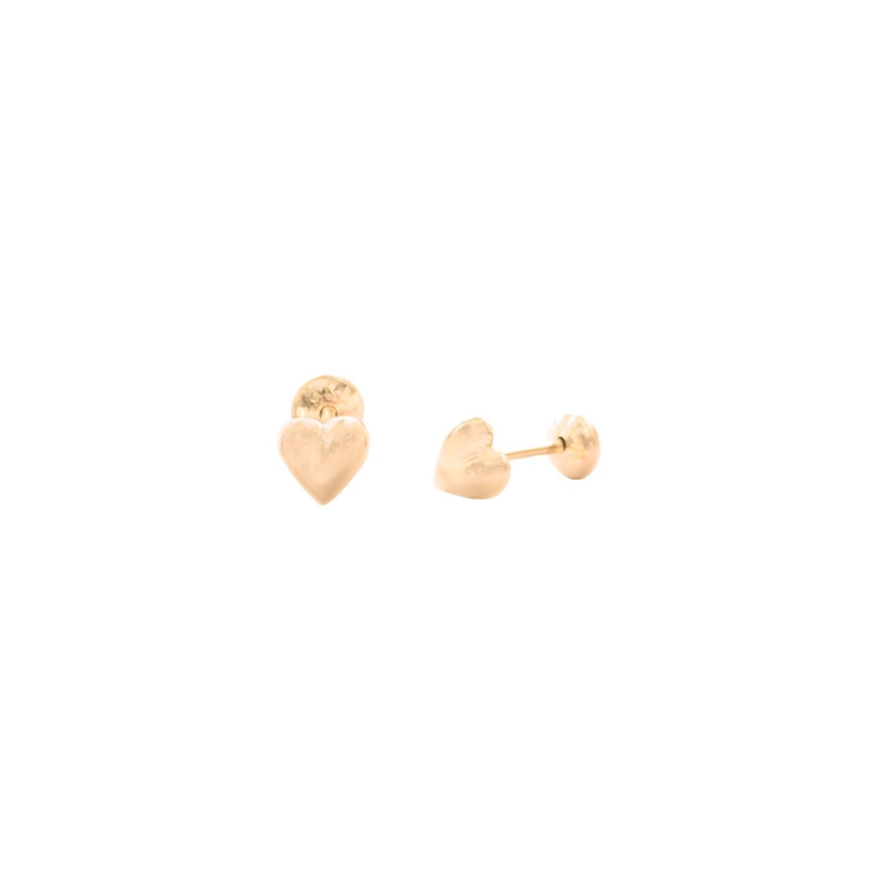 Aretes de corazón pequeño