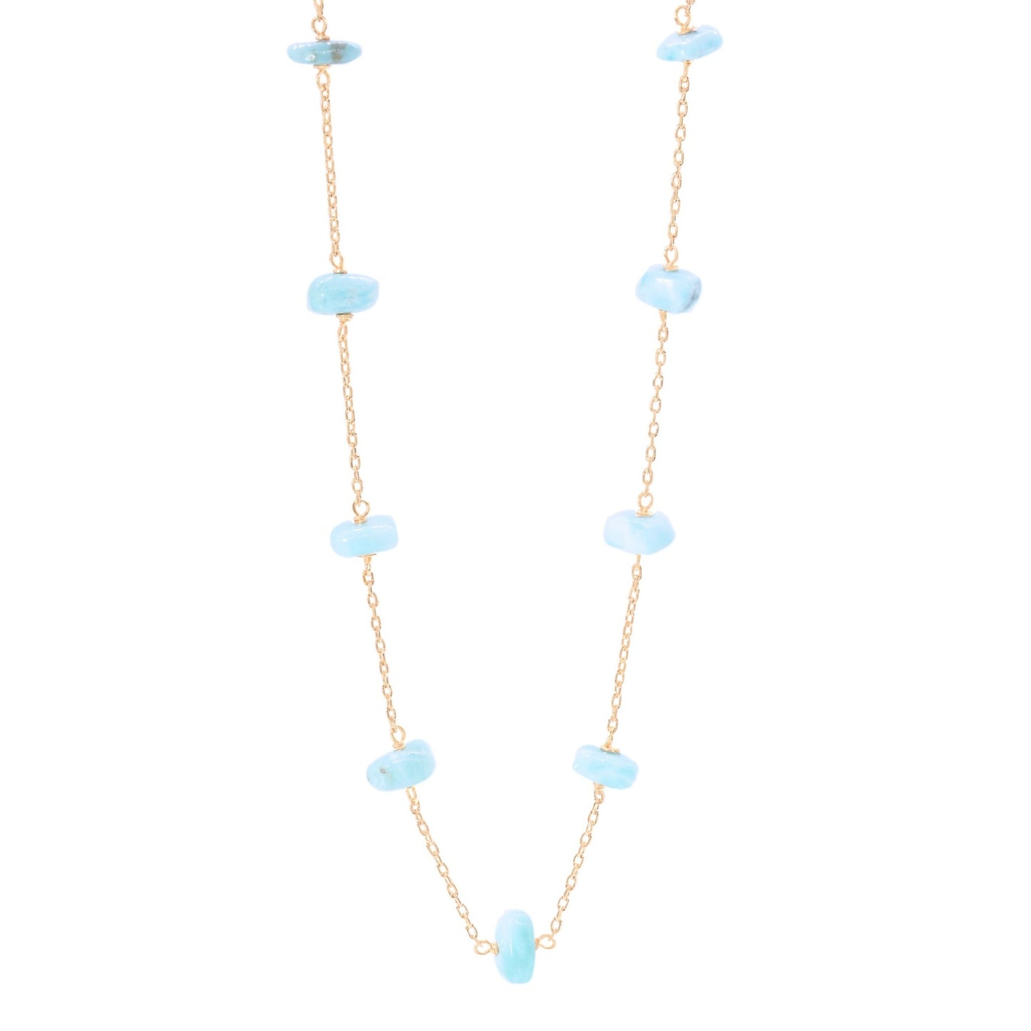 Collar de larimar