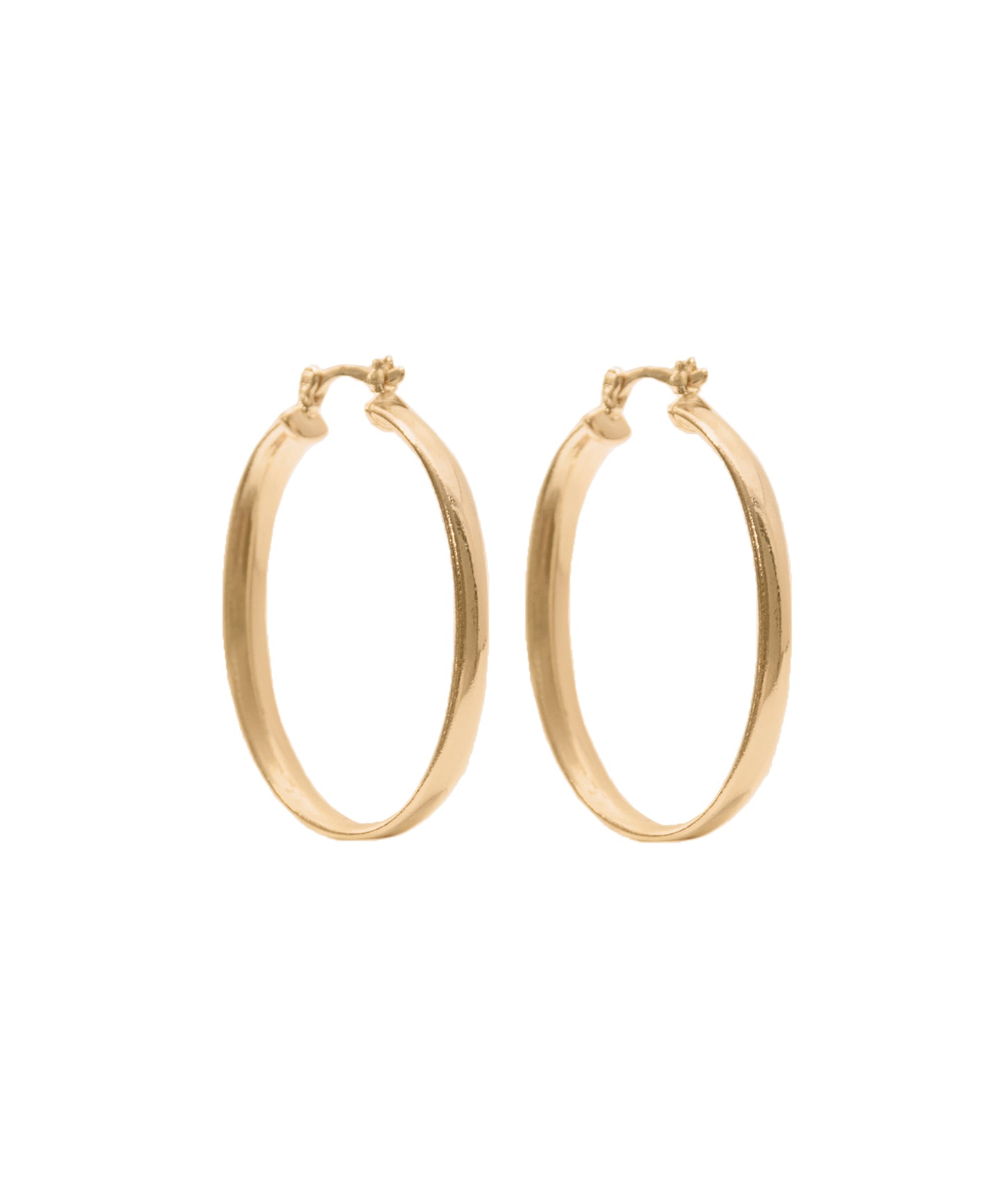 Argollas Oval Gruesas