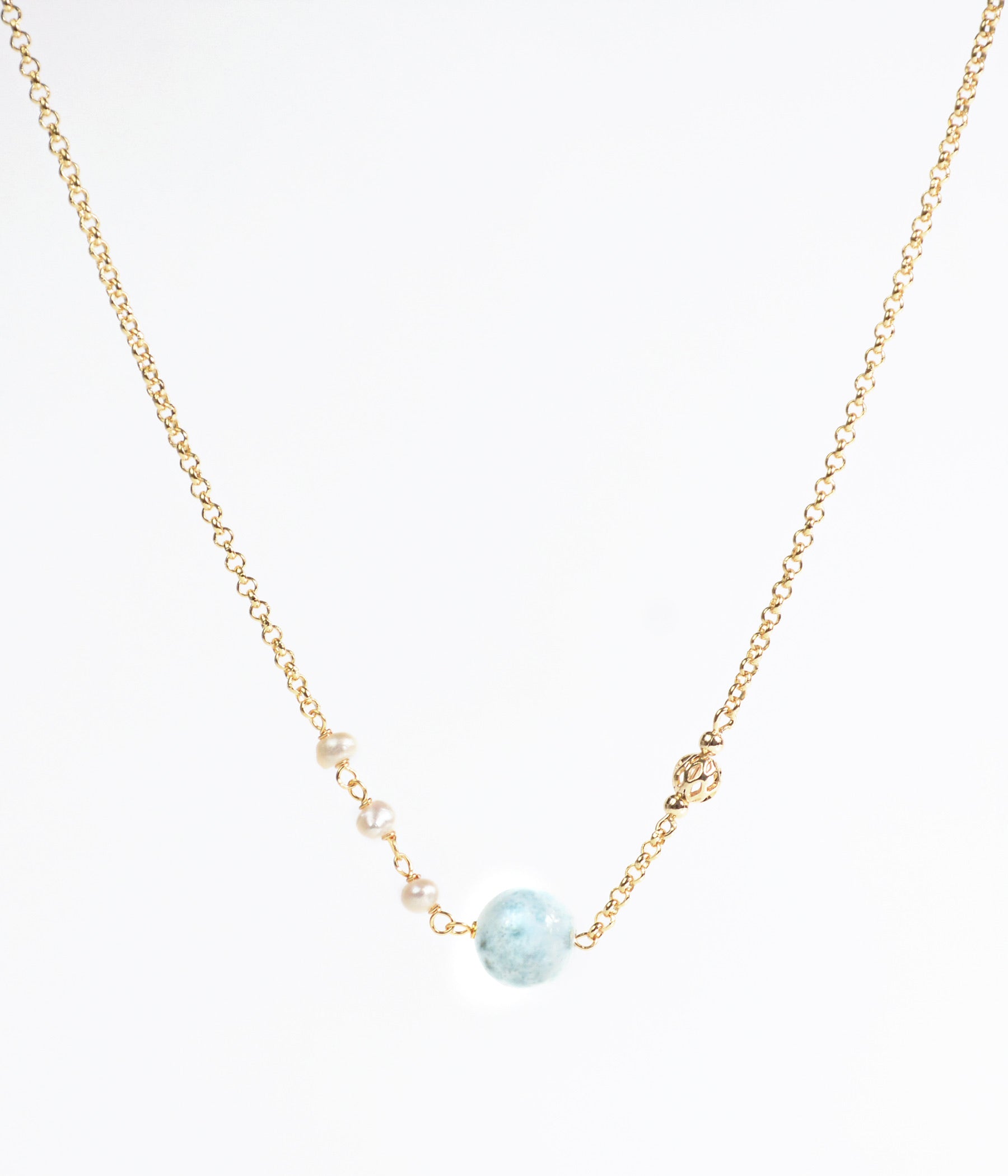 Collar larimar store