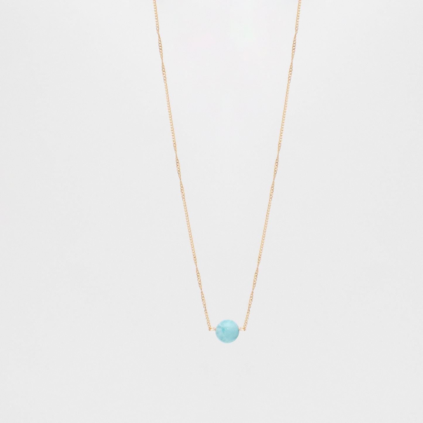 Collar Esfera Larimar