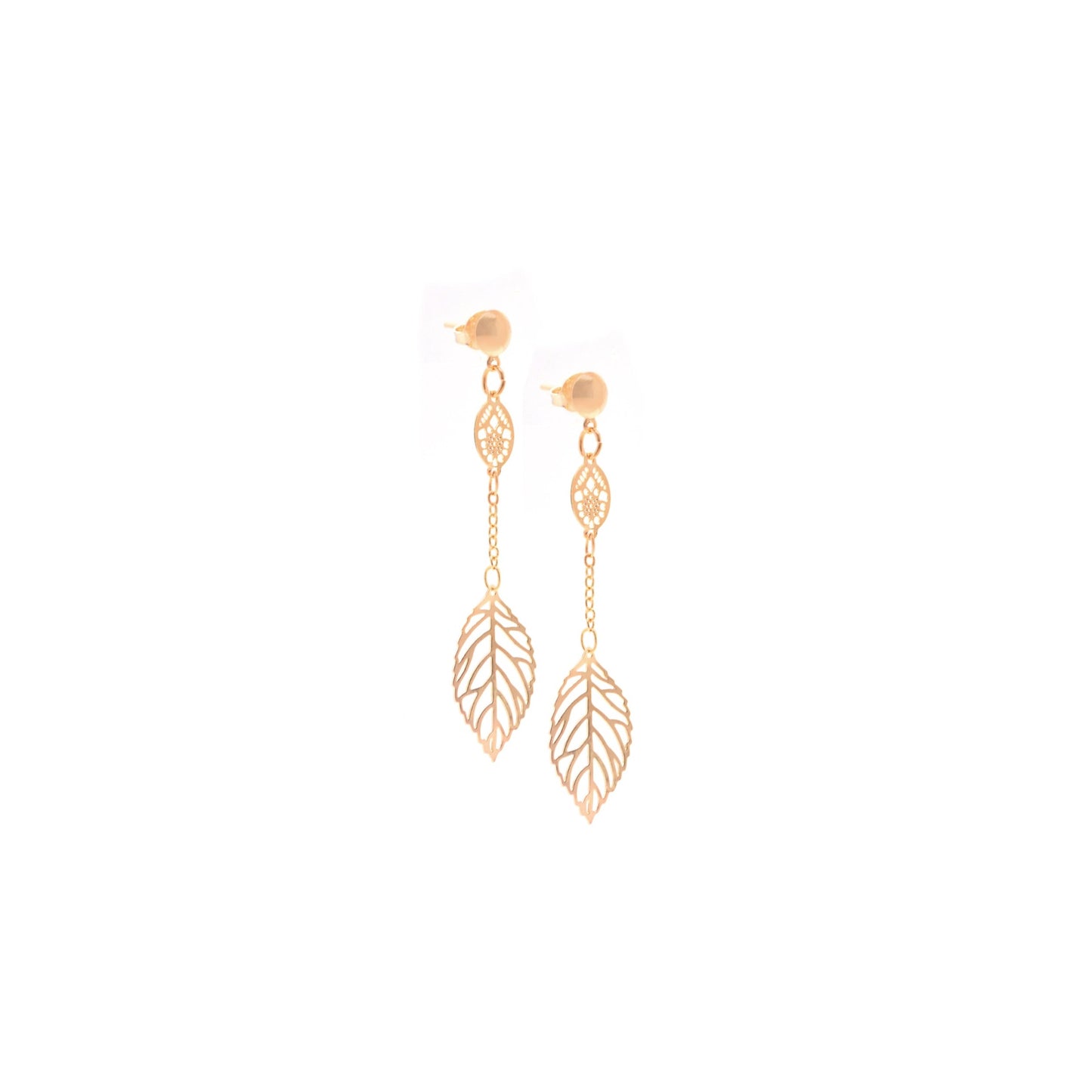 Aretes Hoja Colgante