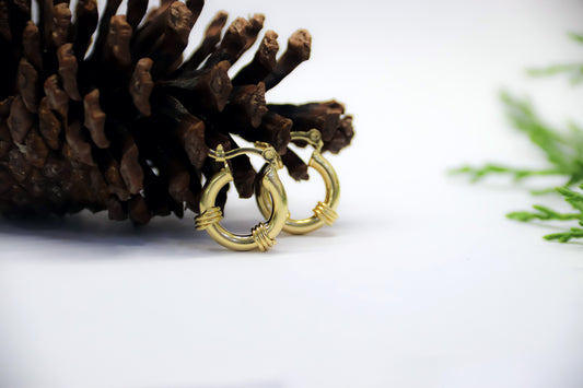 Aro Enlace Dorado ✨