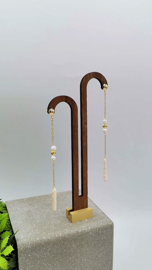 Aretes Madre Perla