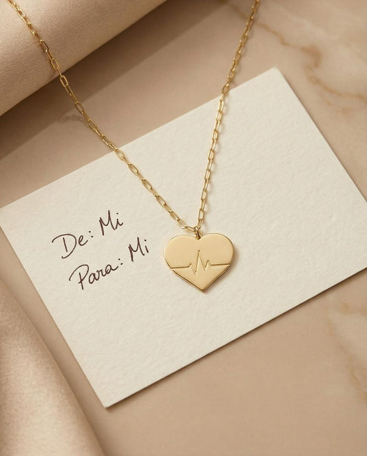 Corazón línea de vida de amor propio ❤️