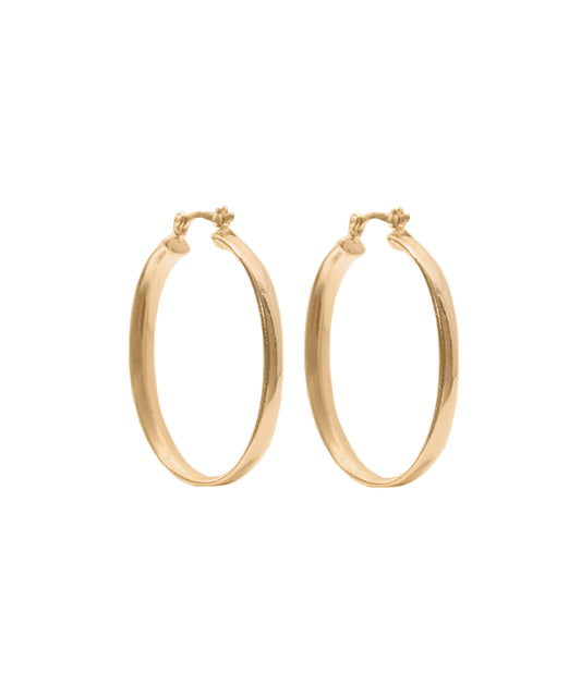 Argollas Oval Gruesas